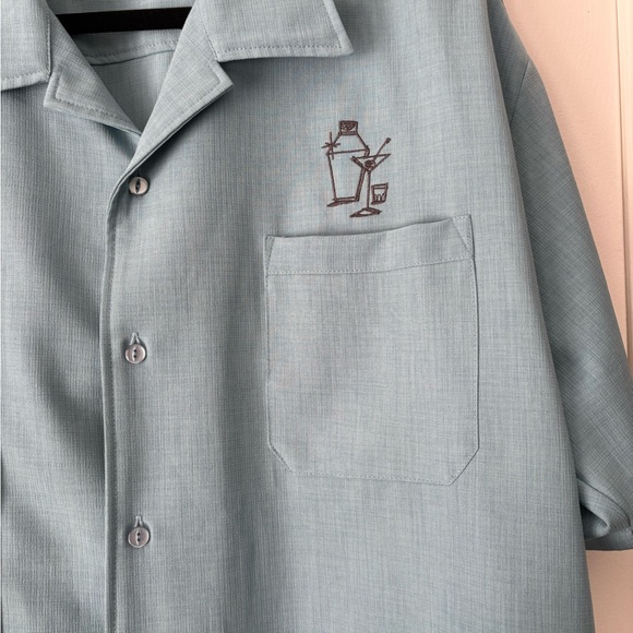 2X men’s martini bowling shirt - Picture 6 of 6